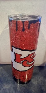 Kansas City Chiefs NFL 20oz Red Tumbler Cup New - Picture 1 of 4