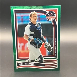 BURKE LEE MABEUS 2024 EE. UU. Estrellas y Rayas LÁMINA VERDE 18U - Imagen 1 de 2