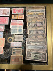 LOT OF 48 PCS FOREIGN PAPER MONEY WARTIME JAPANESE CHINESE ARGENTINA CHILE MORE!