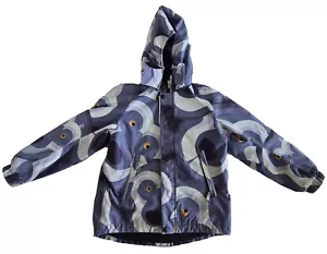Reima Kinder Funktionsjacke Jacke Wattiert Blau Kapuze Camouflage Größe 122 - Bild 1 von 2