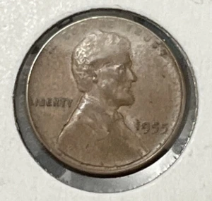 1955 1C ERROR TAPERED 2.75 grams LINCOLN WHEAT PENNY - Picture 1 of 3