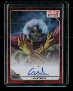 Mysterio #57 Artist Auto Red Rainbow Upper Deck 2023 Marvel Platinum - Picture 1 of 3