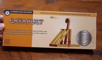 New CATAPULT Wooden Learning and Discovery Kit Toy for Kids - Image 1 of 4