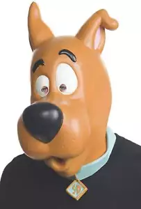 Maschera costume Scooby Doo sopra la testa in lattice - Foto 1 di 1