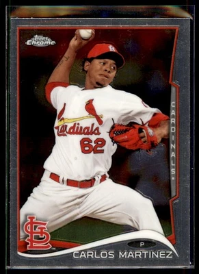 2014 Topps Chrome Carlos Martinez #54 St. Louis Cardinals - Image 1 of 2