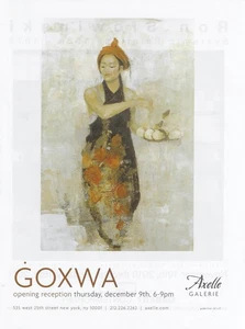 GOXWA Golden Fruit Art Gallery Open Reception 2010 Ad - Picture 1 of 1