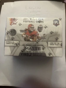 2021 Wild Card Draft Pick Football Cards tutte Rookie Matte Blaster Box - Foto 1 di 6