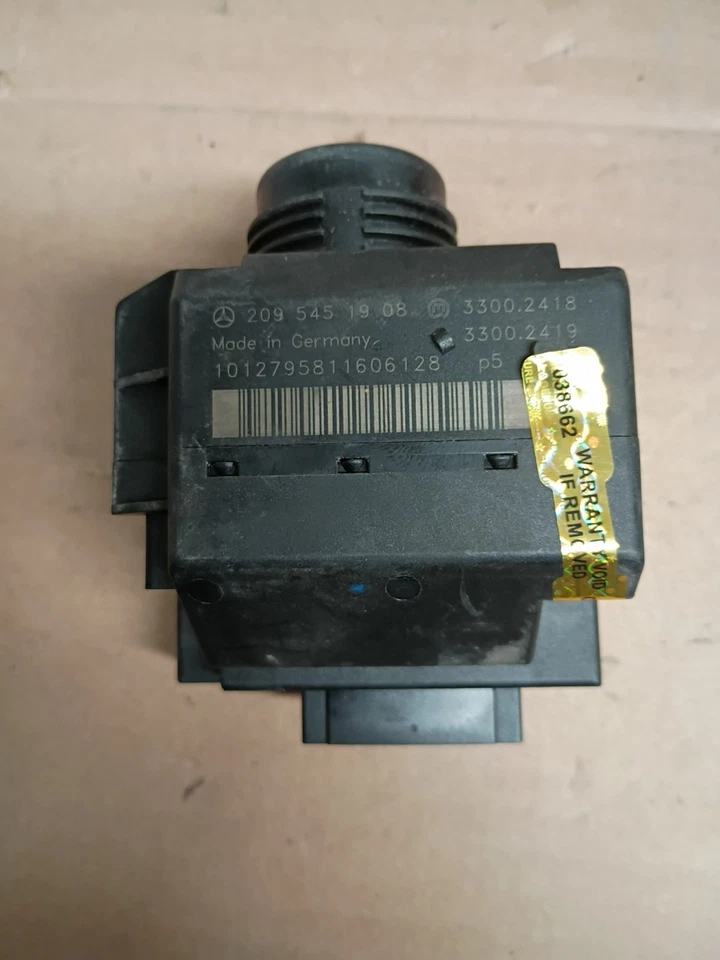 Módulo interruptor de ignição 03-09 Mercedes W203 C320 C230 209 545 19 08 fabricante de equipamento original - Imagem 1 de 4