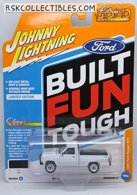Johnny WHITE Lightning 1987 Ford Ranger STX Classic Gold CHASE 1/64 vB R2 #1 - Image 1 of 4
