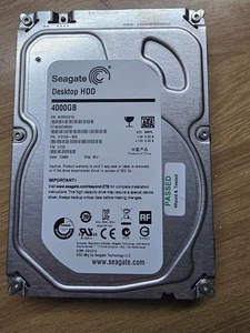 Disco duro de escritorio Seagate ST4000DM000 4 TB 5900 RPM SATA 6 Gbps 64 MB DISCO DURO 3,5" - Imagen 1 de 4