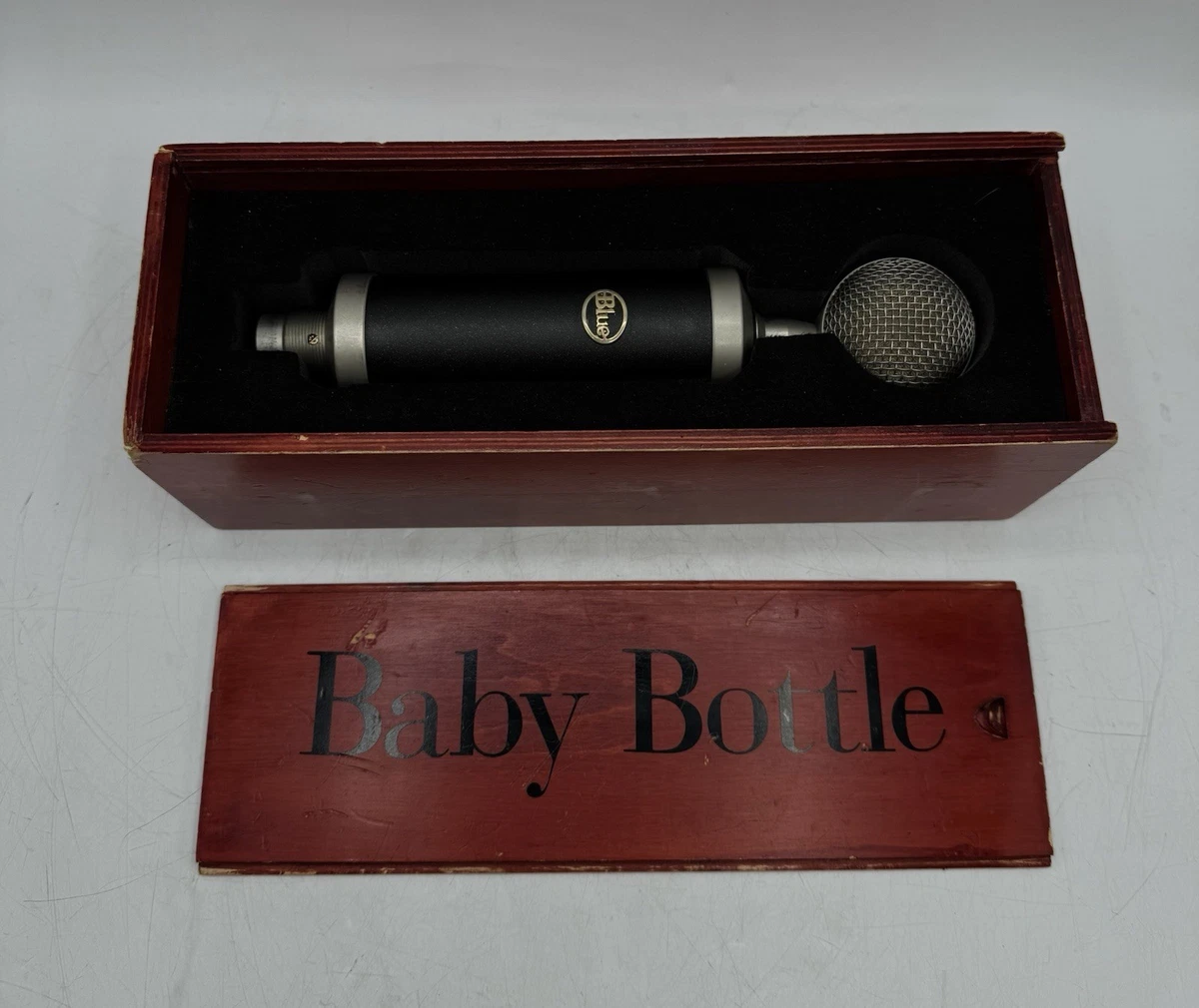 Blue Baby Bottle Microphone for sale - eBay
