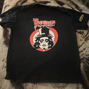 Svengoolie schwarzes Shirt Herren Gr. XL Chicago Horror Comedy Show Fan Huhn Kult - Bild 1 von 5