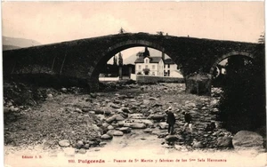 CPA Carte postale Espagne Puigcerdà Puente de S. Martin y fabricas de los Sala H - Picture 1 of 2