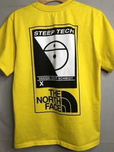 Camiseta THE NORTH FACE Steep Tech Scot Schmidt Para Hombre Talla M MEDIANA Amarillo Relámpago - Imagen 1 de 23