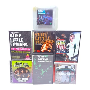 Stiff Little Fingers (CD VHS DVD BUNDLE) Wasted Life, Wild Rover EP, Live..... - Bild 1 von 22