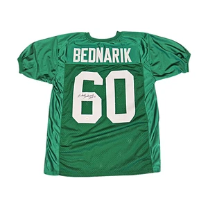 Chuck Bednarick Eagles Autographed Signed Inscribed Custom Jersey JSA - Picture 1 of 6