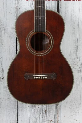 Washburn R310K Victorian Parlor Acoustic Guitar Natural Antique Matte w Gig Bag - Image 1 of 4