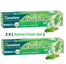 2X Himalaya Active Fresh Gel Gum Expert Toothpaste - Herbal Tooth Gel - 80G Each