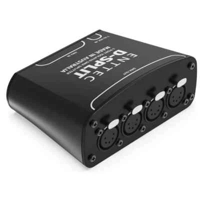 Enttec D-Split 70579, 4 Port DMX Isolated Splitter / Repeater (5-Pin) (Open Box) - Image 1 of 4