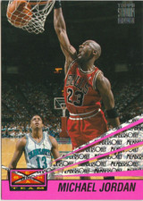 Michael Jordan 1993-94 Topps Stadium Beam Team Members Only #4 Chicago Bulls