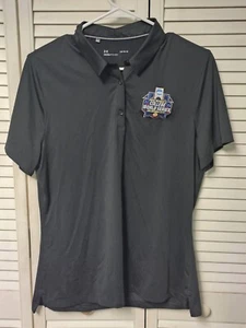 Womens (L) Black Under Armour 2022 Womens College World Series Polo Softball - Picture 1 of 5