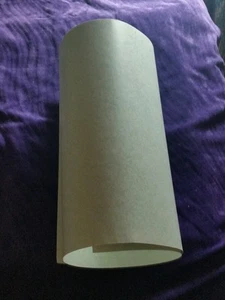 Electrical-Grade Hard Fiber Paper fish paper 10" x 24" x .01" Thick Color Gray - Picture 1 of 3