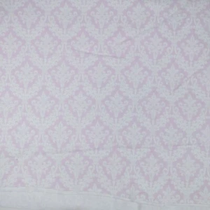 Flannel Joann's Fabric Cotton 2 Yards x 44" wide Light Pink White French Design - Picture 1 of 4