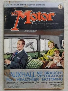 THE MOTOR MAGAZINE 14 NOV 1933?1664 LIGHT THAT SHINE ROUND CORNERS - Picture 1 of 6