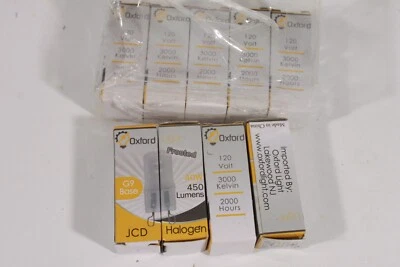 OXFORD G9, 40W,120V,JCD frosted halogen light bulbs.(ref H 715) - Image 1 of 3