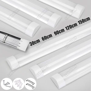 LED Deckenleuchte Panel Licht Feuchtraumlampe Werkstatt Röhre 30/60/90/120cm DE - Bild 1 von 17