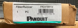 Panduit FiberRunnner Cable Management Brackets Black FR24TBN12 ✅❤️️✅❤️️ NEW - Afbeelding 1 van 6
