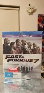 Fast and The Furious 7 Bluray with slipcover - Picture 1 of 2