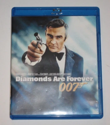 James Bond: 007. Diamonds Are Forever. Blu-Ray DVD , Sean Connery. RARE & OOP. - Image 1 of 4