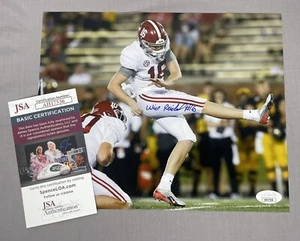 Will Reichard SIGNED 8x10 Photo w/ JSA COA ~ Alabama Crimson Tide Football - Picture 1 of 5