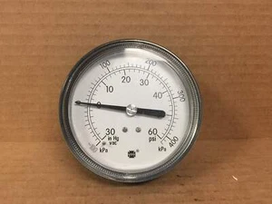 CALIBRO TRANE X14010097030; PRESSIONE; 30 IN HG - 60 PSI 210737 - Foto 1 di 7