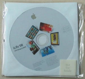 Apple iLife versión 08 CD manual iWork prueba 607-1022 para OS X 10.4.9 de colección - Imagen 1 de 3