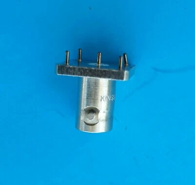 Kings KC-79-07-M06 RF Coaxial Connector BNC Coaxial Straight Jack Solder 50 ohm - Image 1 of 3