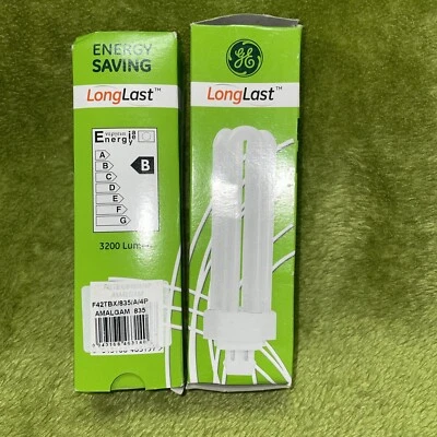 2x LIGHT BULB Osram Dulux GX24Q-4 42W 4 Pin  Compact Fluorescent - Image 1 of 4