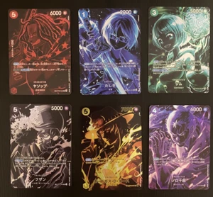 ONE PIECE Card Game OP12 SP PARALLEL ART Complete Set NAMI ZORO Japanese - Picture 1 of 9