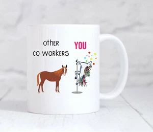 Divertenti regali per co lavoratore ufficio amico novità compleanno regalo scherzo tazza caffè - Foto 1 di 1