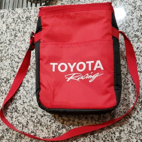 TOYOTA Racing Development: Lunch Bag Tote Bag, Insulated - Soda Pop Beer Bag! Cover
