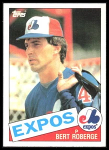 1985 Topps Traded Bert Roberge #94T Montreal Expos 5K - Picture 1 of 2
