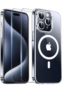 Wholesale Apple IPhone 14 ProMax Magnetic Clear Case MagSafe - Picture 1 of 13