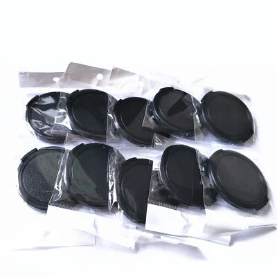 50PCS 52mm Snap-on side pinch Front Lens Cap Cover for Olympus Nikon Sony Pentax - Image 1 of 4