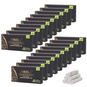 JIBILL Filtri Tubi 8mm Totale 200pz Filtri A Carboni Attivi Per Pipa Tabacco - Bild 1 von 12