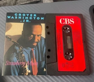 Grover Washington JR - Strawberry Moon, Tape Cassette, Tested, Free P&P - Picture 1 of 3
