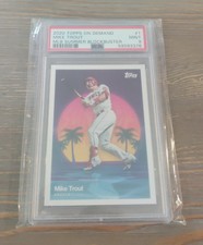 2020 TOPPS SUMMER BLOCK BUSTER ON DEMAND MIKE TROUT PSA MINT 9 