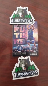 2 of Minnesota Timberwolves themed Car Decal Sticker basketball collectable - Picture 1 of 1