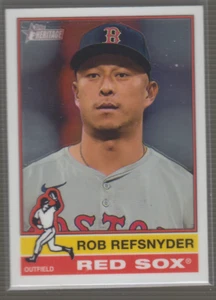 2025 Topps Heritage Chrome #213: Rob Refsnyder - Picture 1 of 1