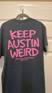 Tyler’s Austin, Tx Keep Austin Weird Clothing Retailer T-shirt Size Medium - Picture 1 of 4
